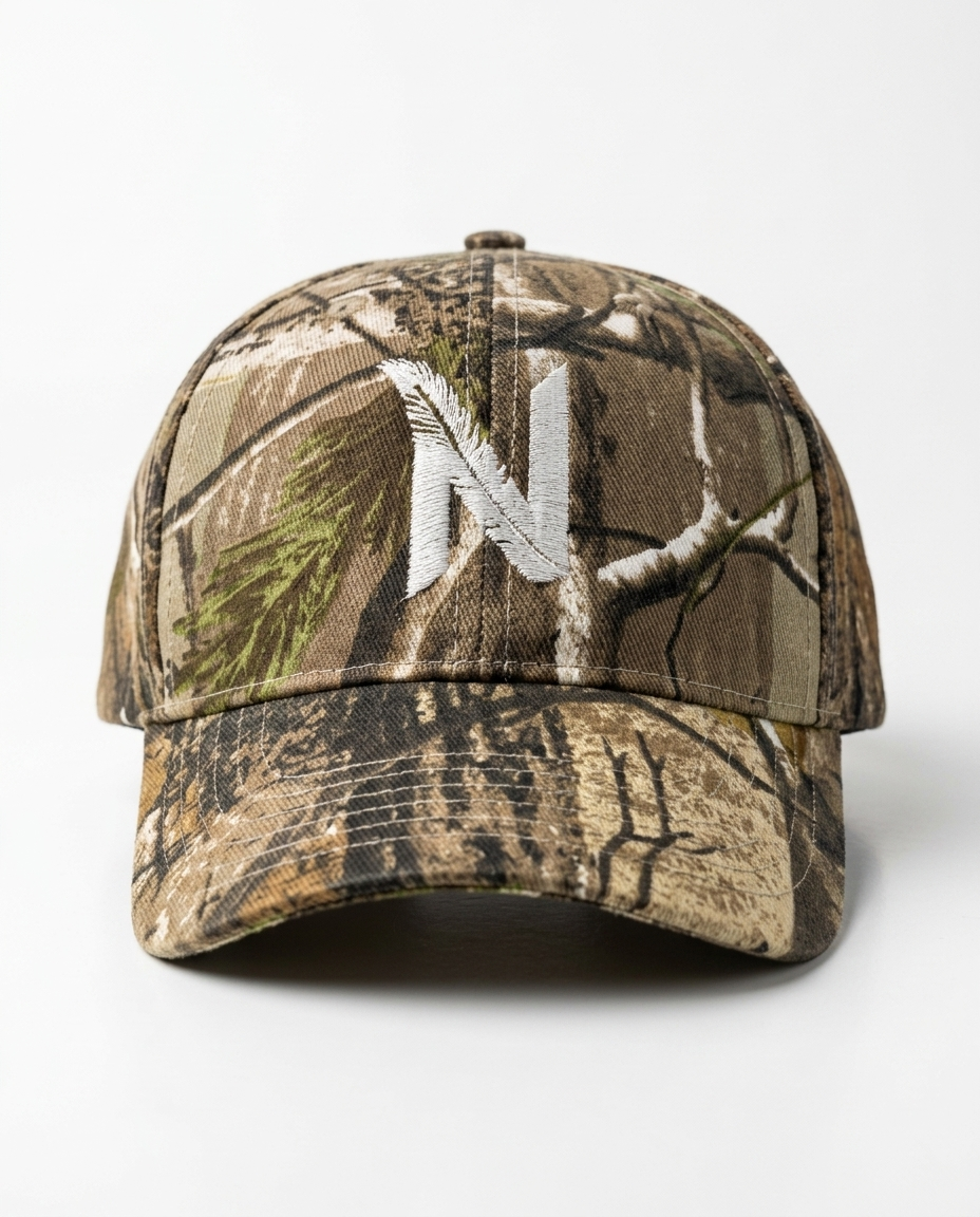 Realtree Feather Cap