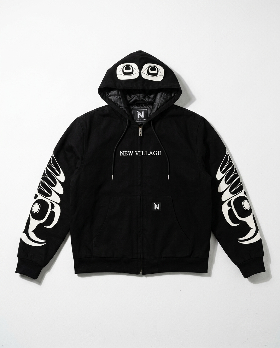 New Village "FYW" Zip-up Jacket