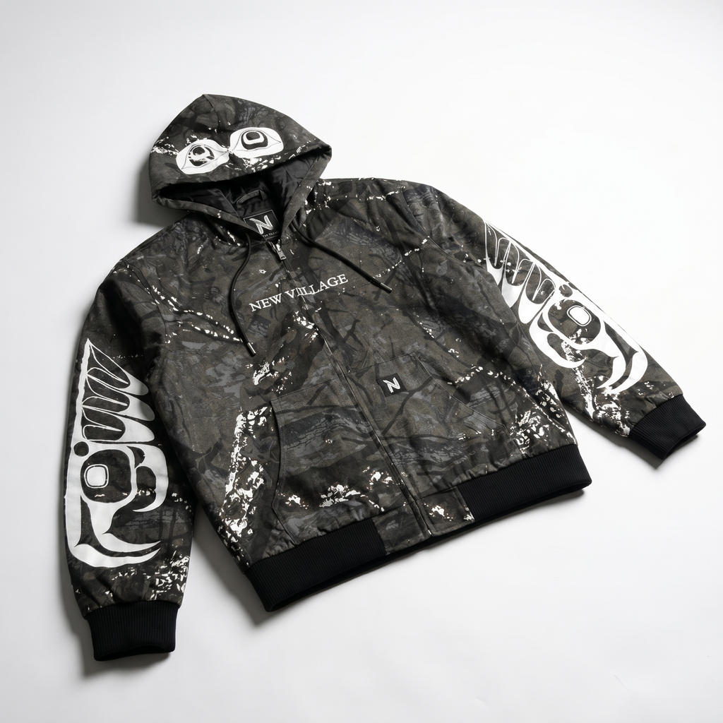 FYW Camo Zip-up Jacket