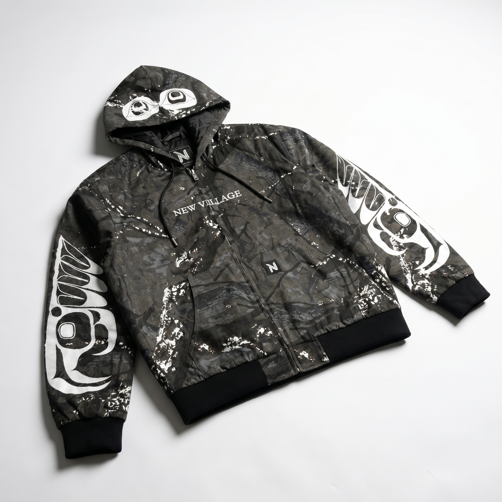 FYW Camo Zip-up Jacket